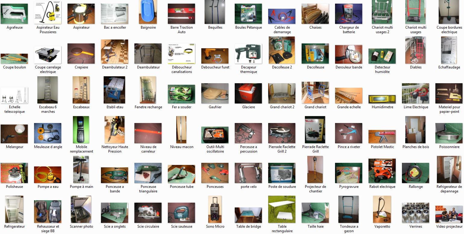Liste Materiels