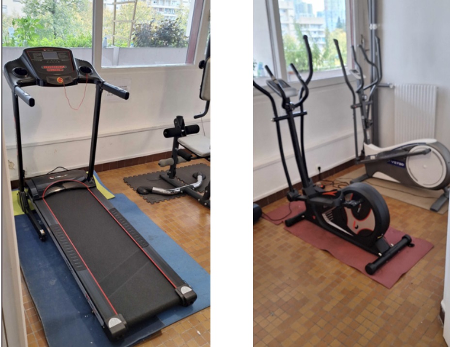 salle de sport cardio-training